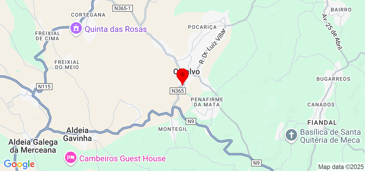 Dr. Marra - Lisboa - Alenquer - Map