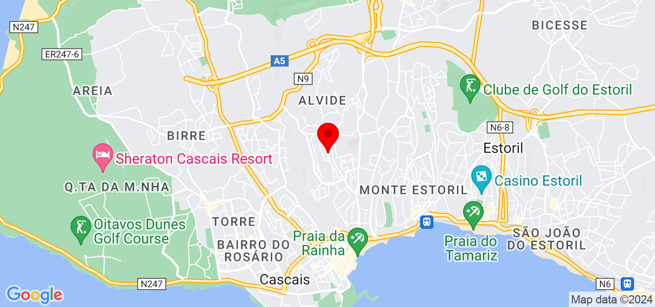 hjserviços - Lisboa - Cascais - Map