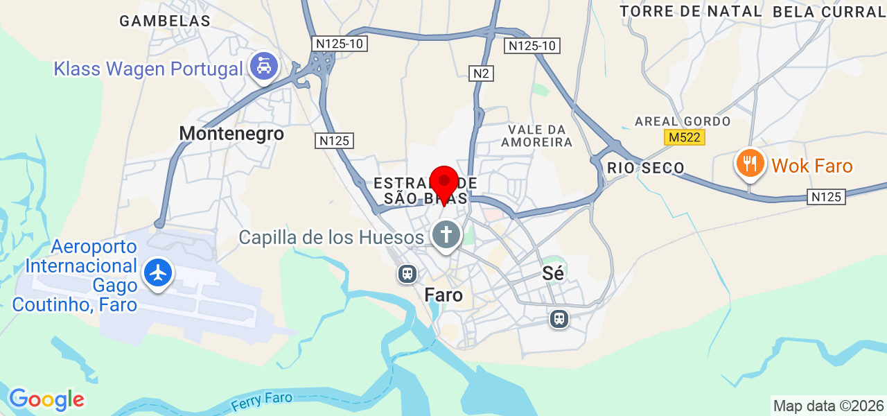 Handyman - Faro - Faro - Mapa