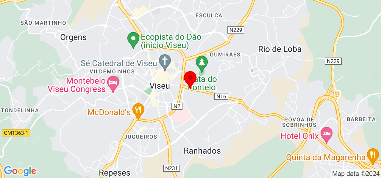 Katia - Viseu - Viseu - Map