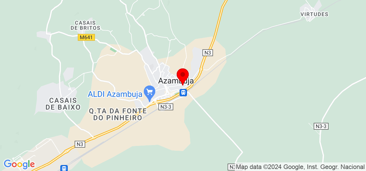 MadalenaAmaro - Lisboa - Azambuja - Mapa