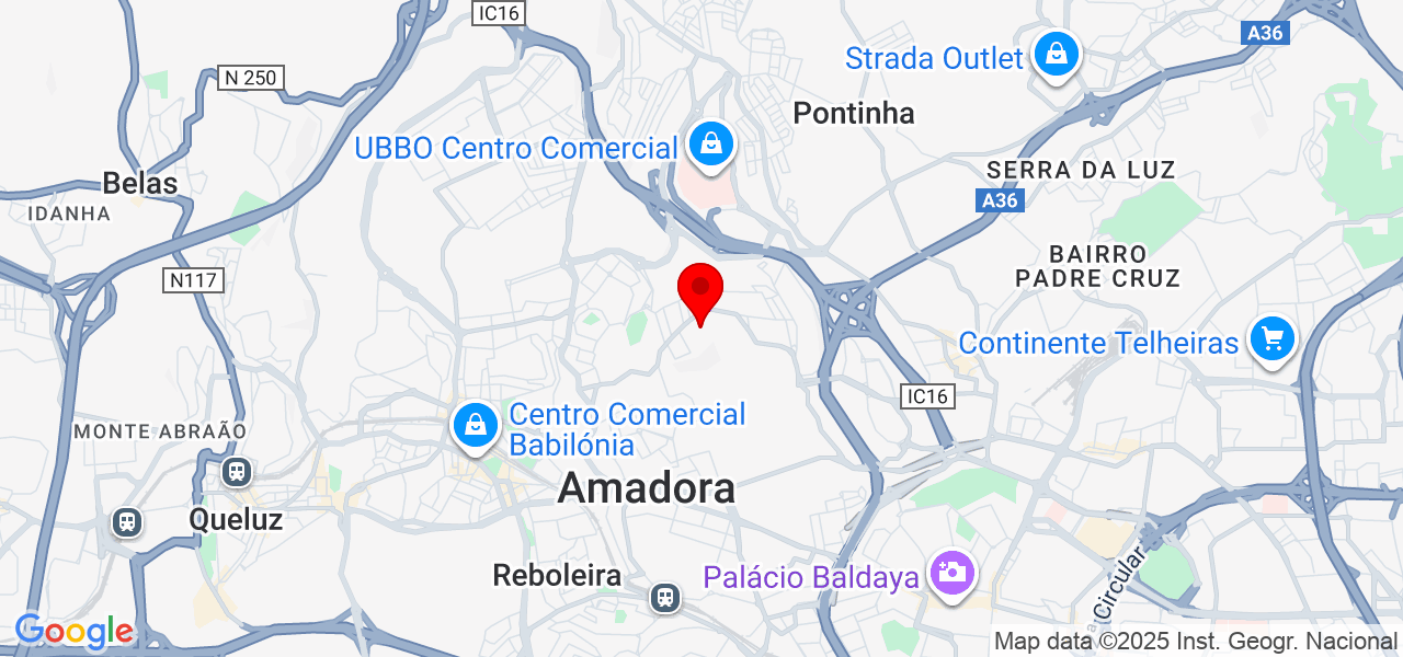 Mathgicando - Lisboa - Amadora - Karte