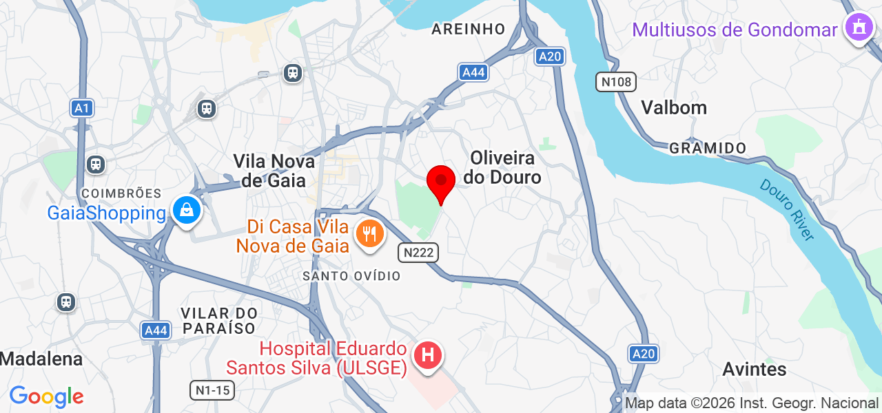 MAiRO - Porto - Vila Nova de Gaia - Karte