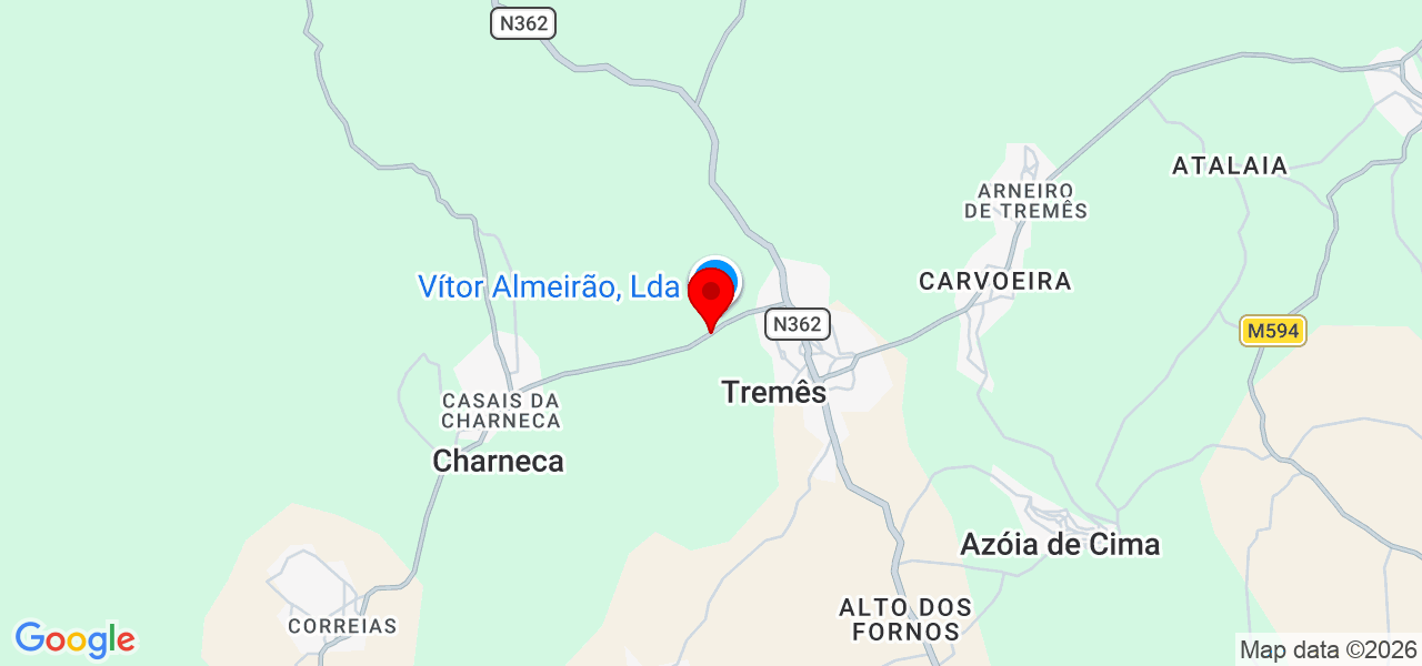 Sandra B. Marcelino Unip. Lda - Santarém - Santarém - Mapa