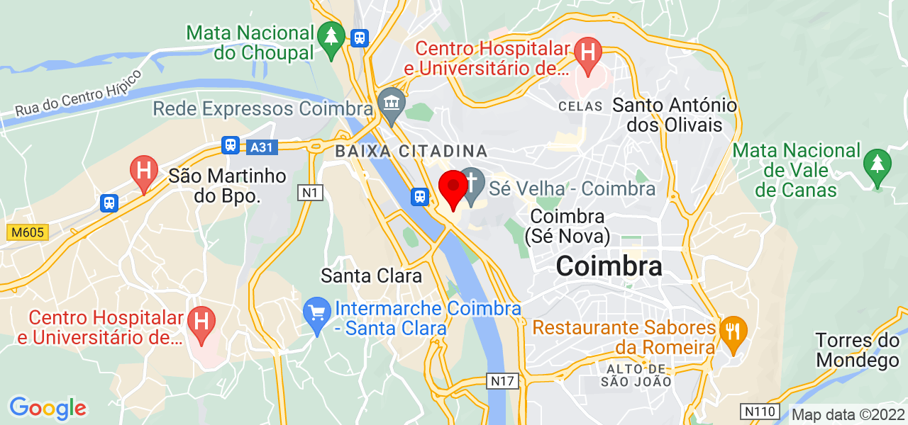 Izabella - Coimbra - Coimbra - Mapa