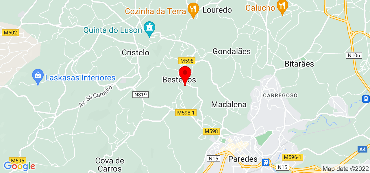 HOOMIFLY - Porto - Paredes - Mapa