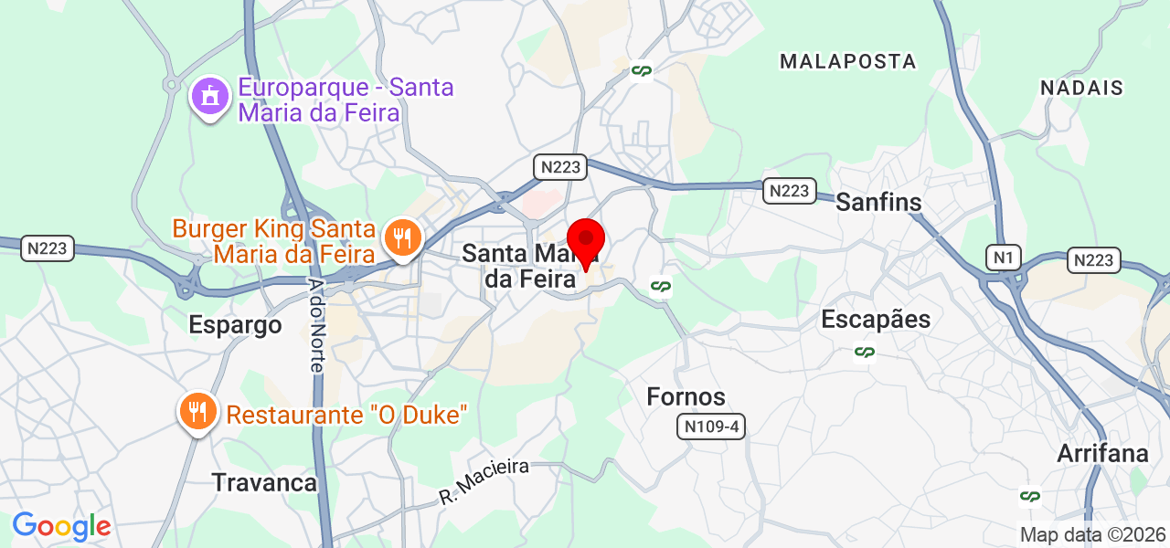 Joy - Aveiro - Santa Maria da Feira - Carte