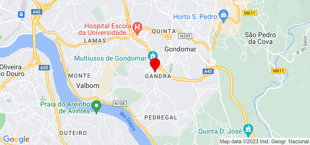 Ana Maria - Porto - Gondomar - Mapa
