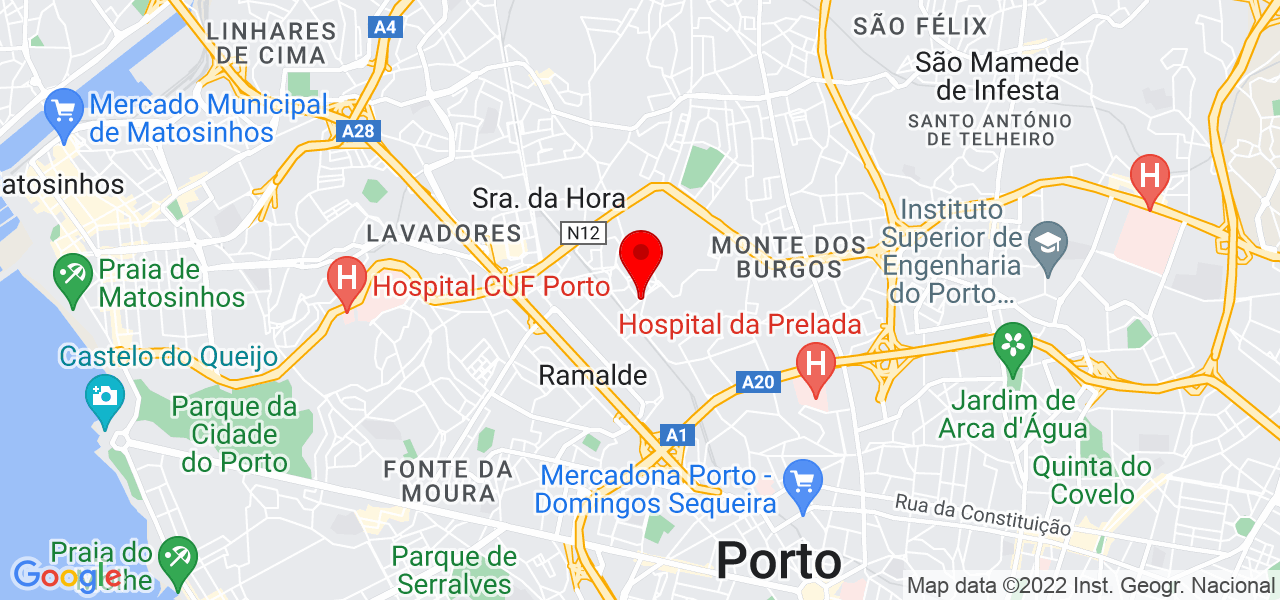 Flavio Marques - Porto - Porto - Mapa