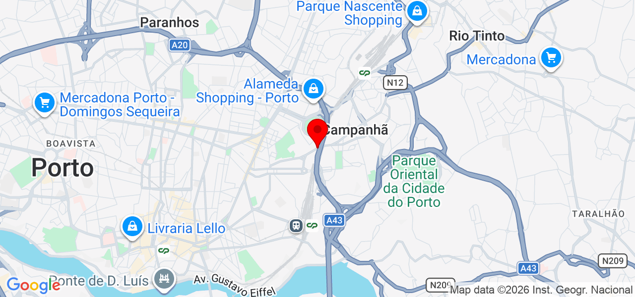 EmanuelServicos - Porto - Porto - Mapa