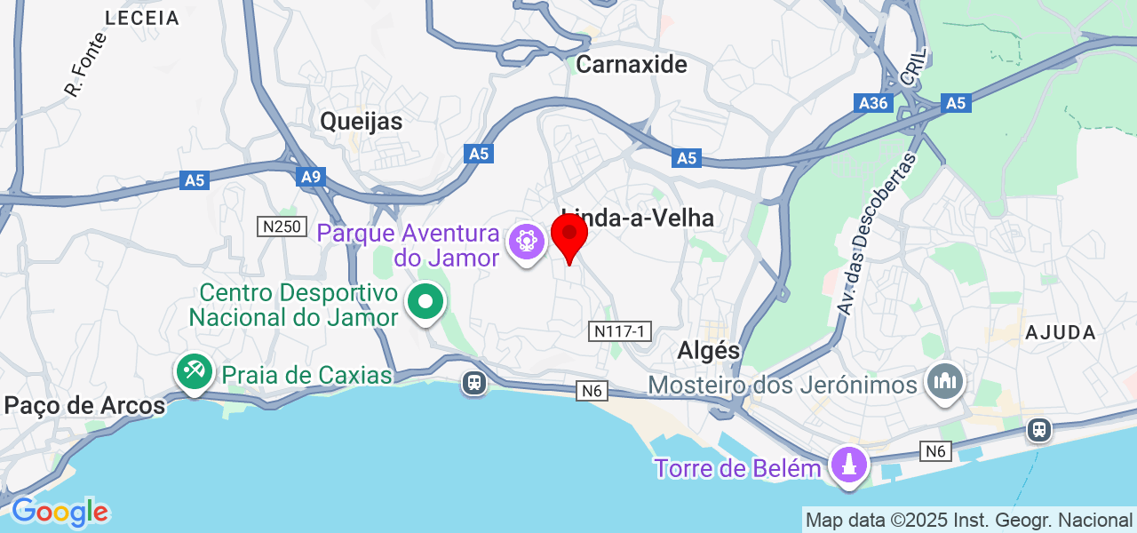 João alvites pavimentos - Lisboa - Oeiras - Map