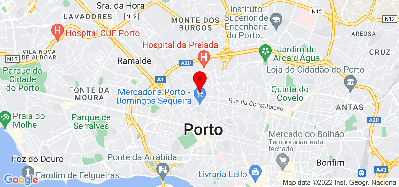 Magic Cleaning - Porto - Porto - Mapa