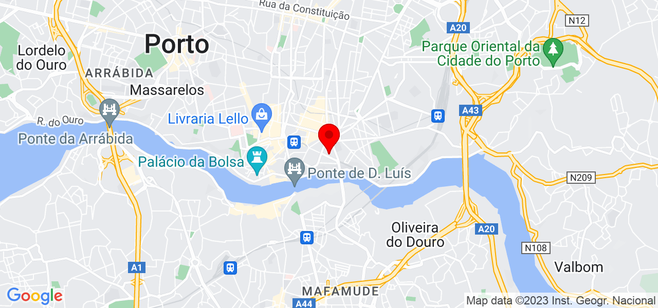 Eva Ferreira - Porto - Porto - Mapa