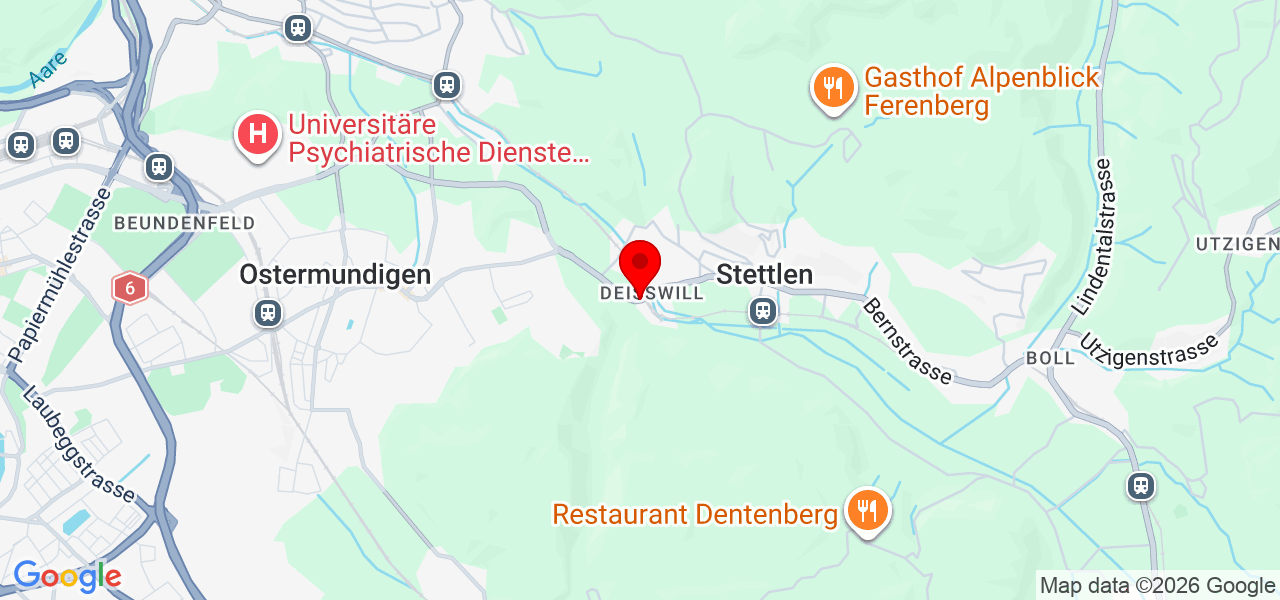Anthony Manuel - Bern - Stettlen - Karte