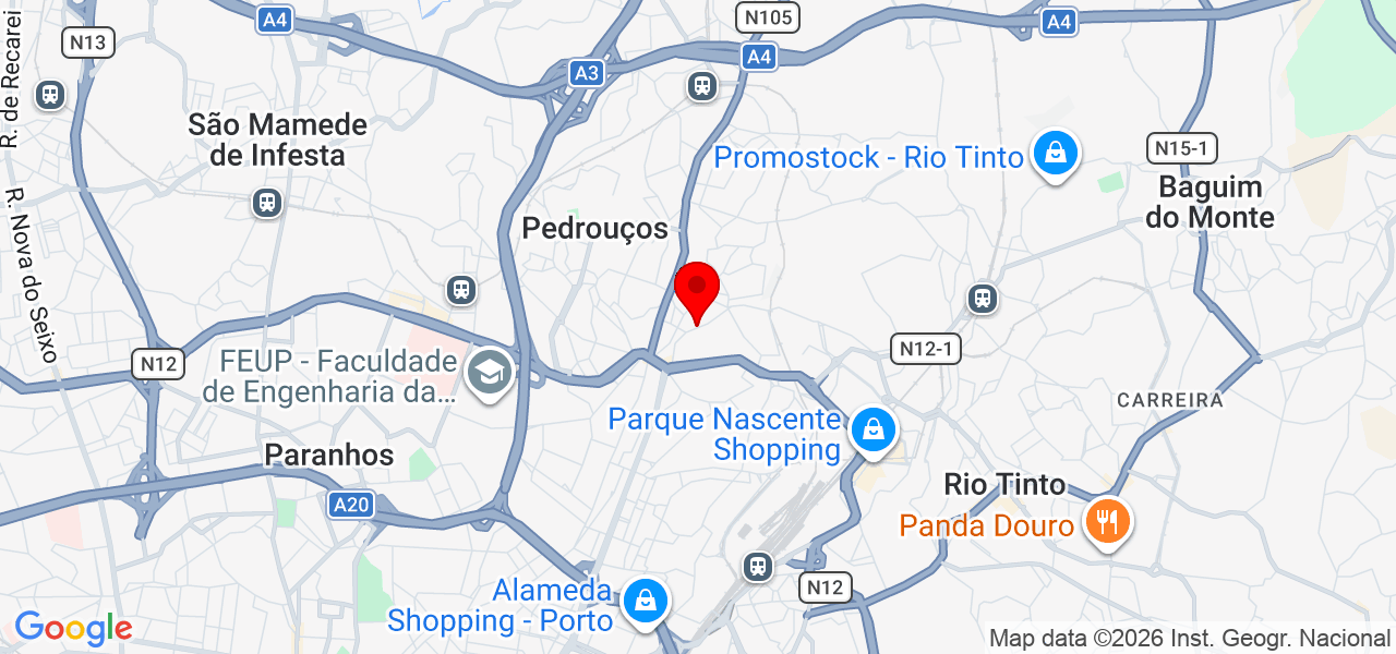 Bruno Pinheiro - Porto - Gondomar - Karte