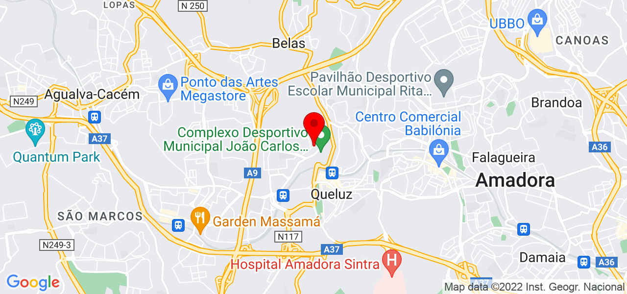 Hugo Ribeiro - Lisboa - Sintra - Mapa