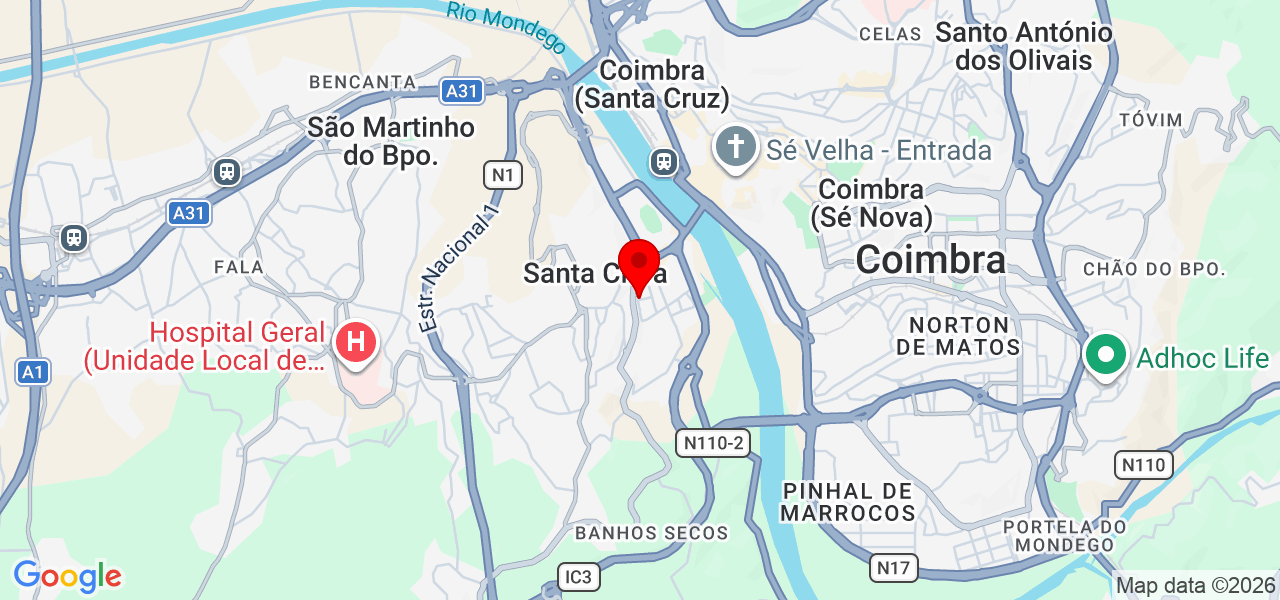 Lunna - Coimbra - Coimbra - Map