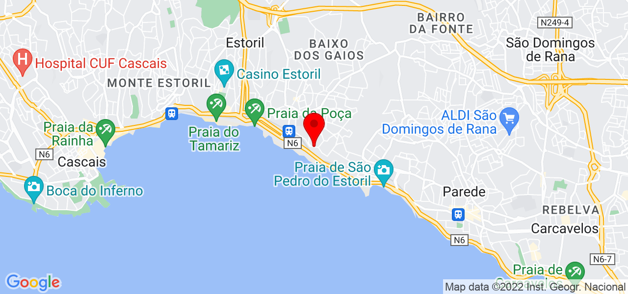Carolina - Lisboa - Cascais - Mapa