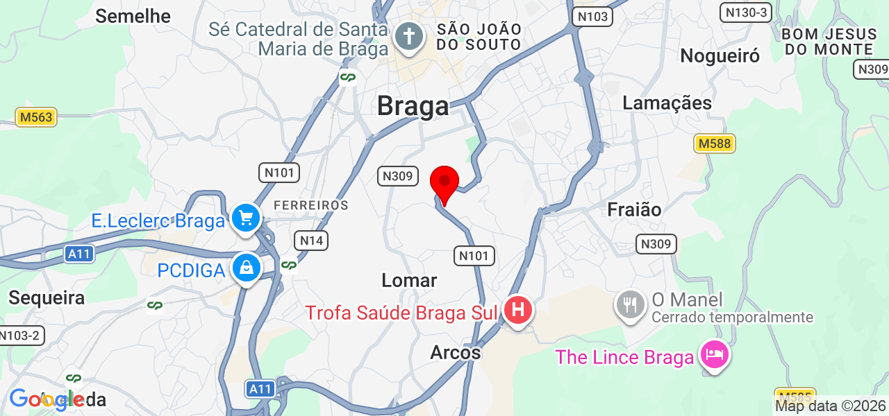 Laura Conraria - Braga - Braga - Karte