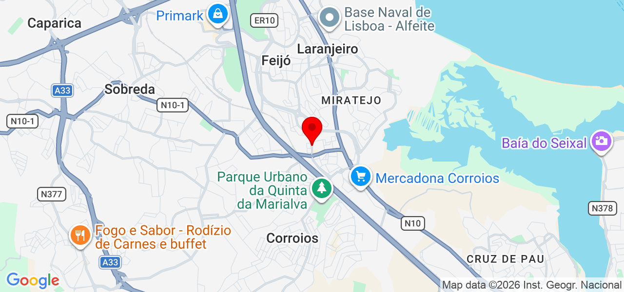 Maria Da Silva - Setúbal - Seixal - Mapa