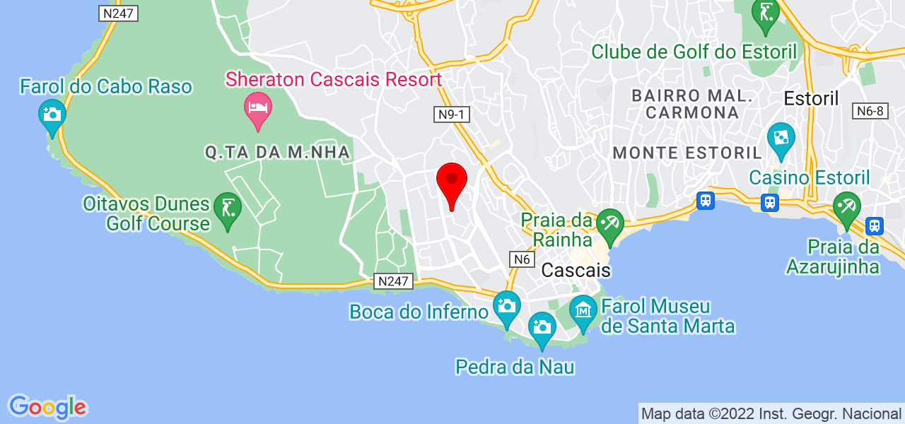 Joana A - Lisboa - Cascais - Mapa