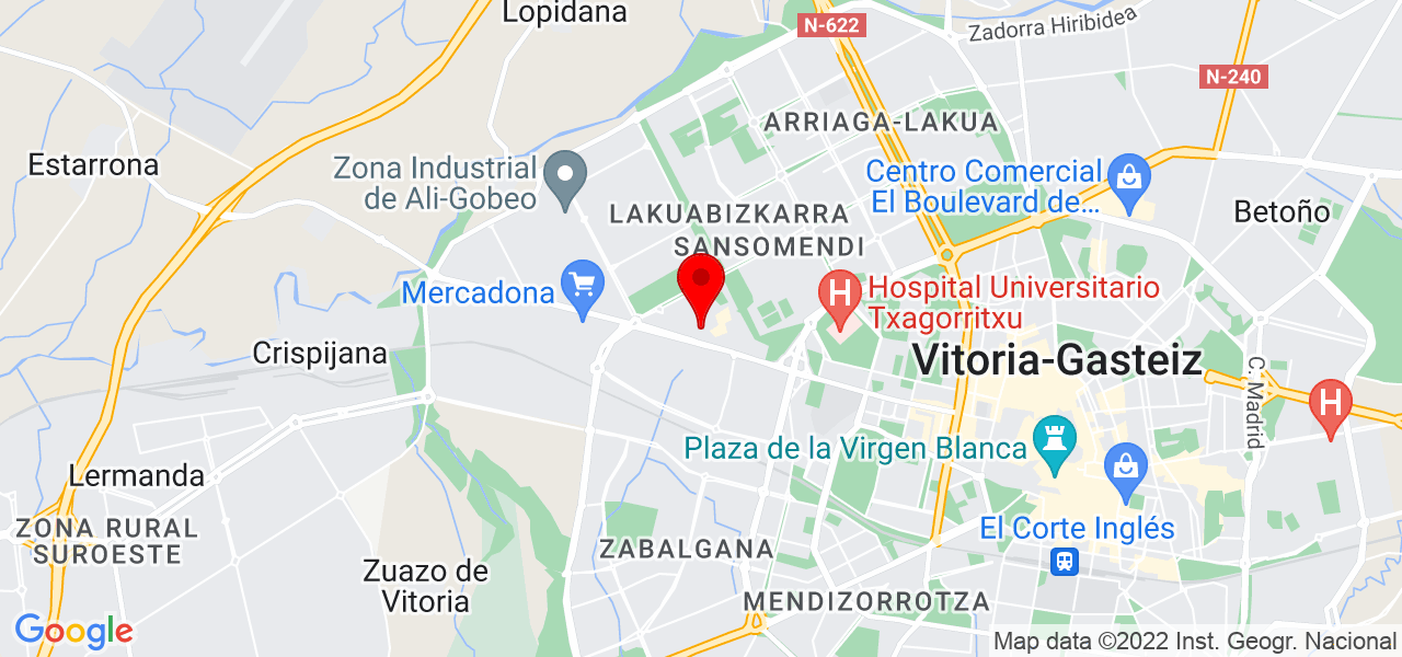 Fiz pinturas - País Vasco - Vitoria-Gasteiz - Mapa