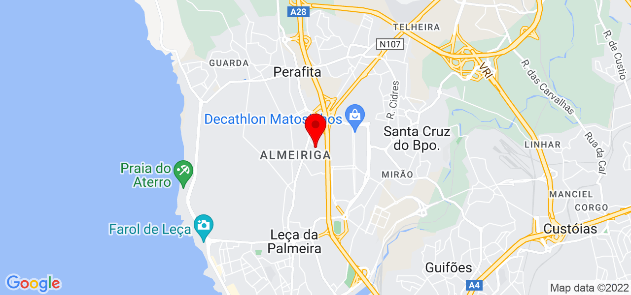 cdl - Porto - Matosinhos - Mapa