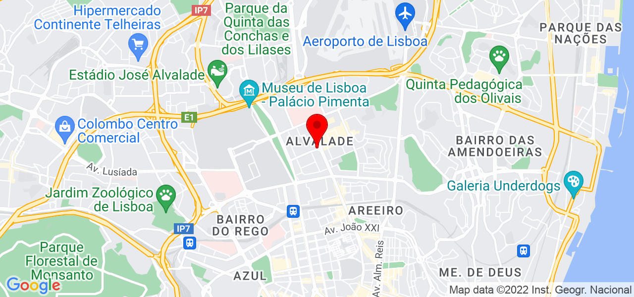Luciene Lila - Lisboa - Lisboa - Mapa