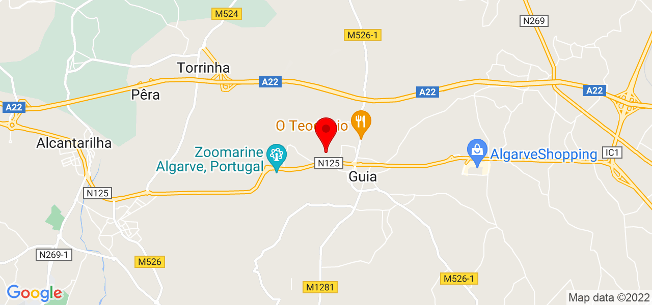 Goodvibes - Faro - Albufeira - Mapa