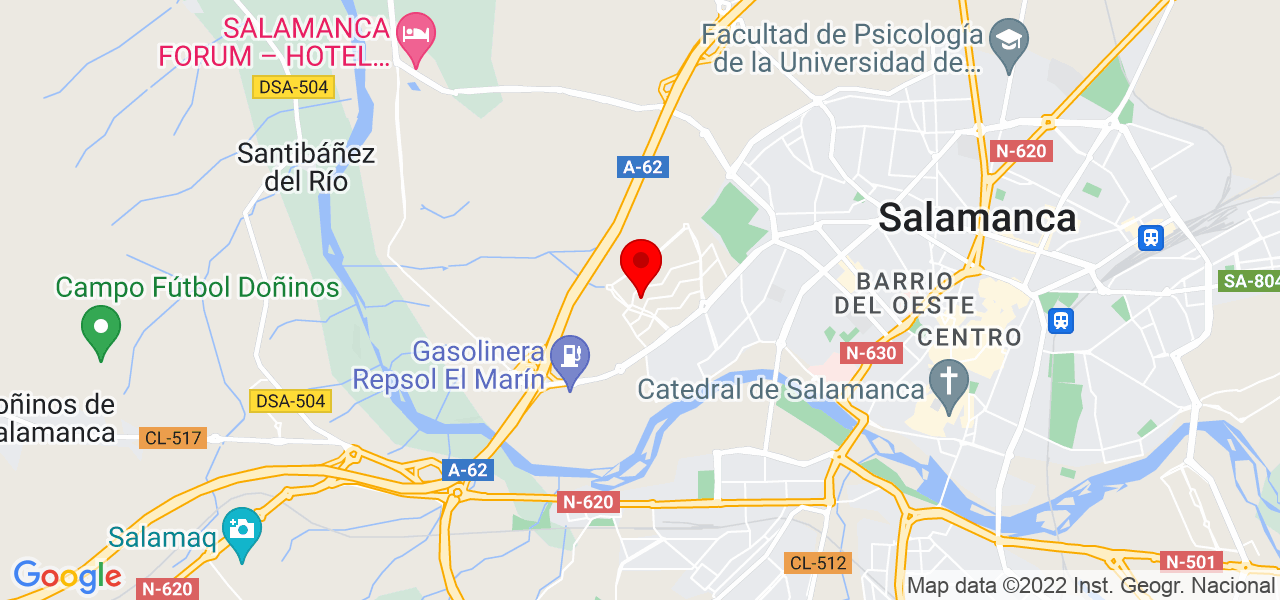 Jorge - Castilla y León - Salamanca - Mapa