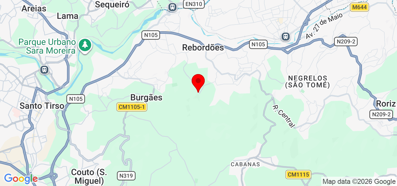 Joana Lopes - Porto - Santo Tirso - Mapa
