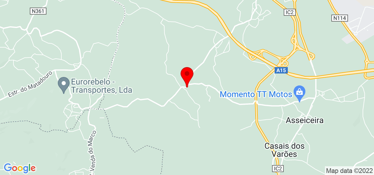 Rodrigo Souza - Santarém - Rio Maior - Map