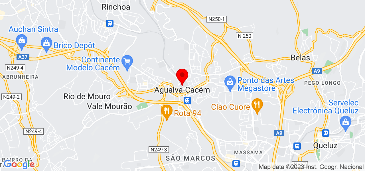 Ama DGato - Lisboa - Sintra - Mapa