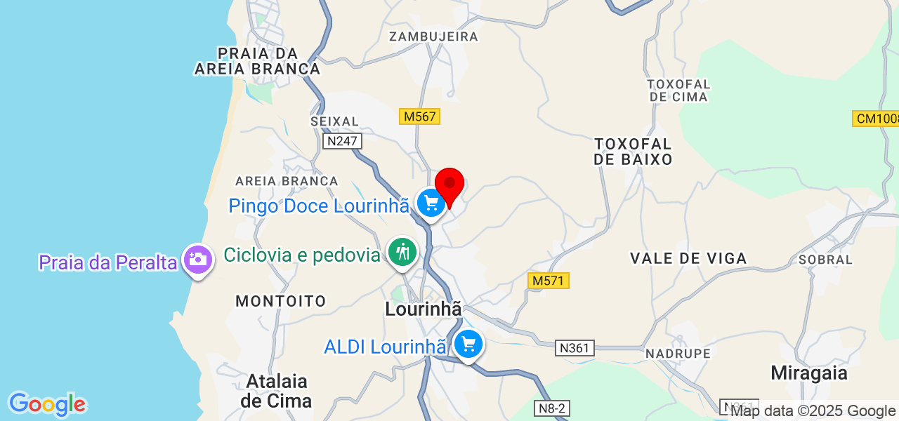 Isis Lima - Lisboa - Lourinhã - Carte