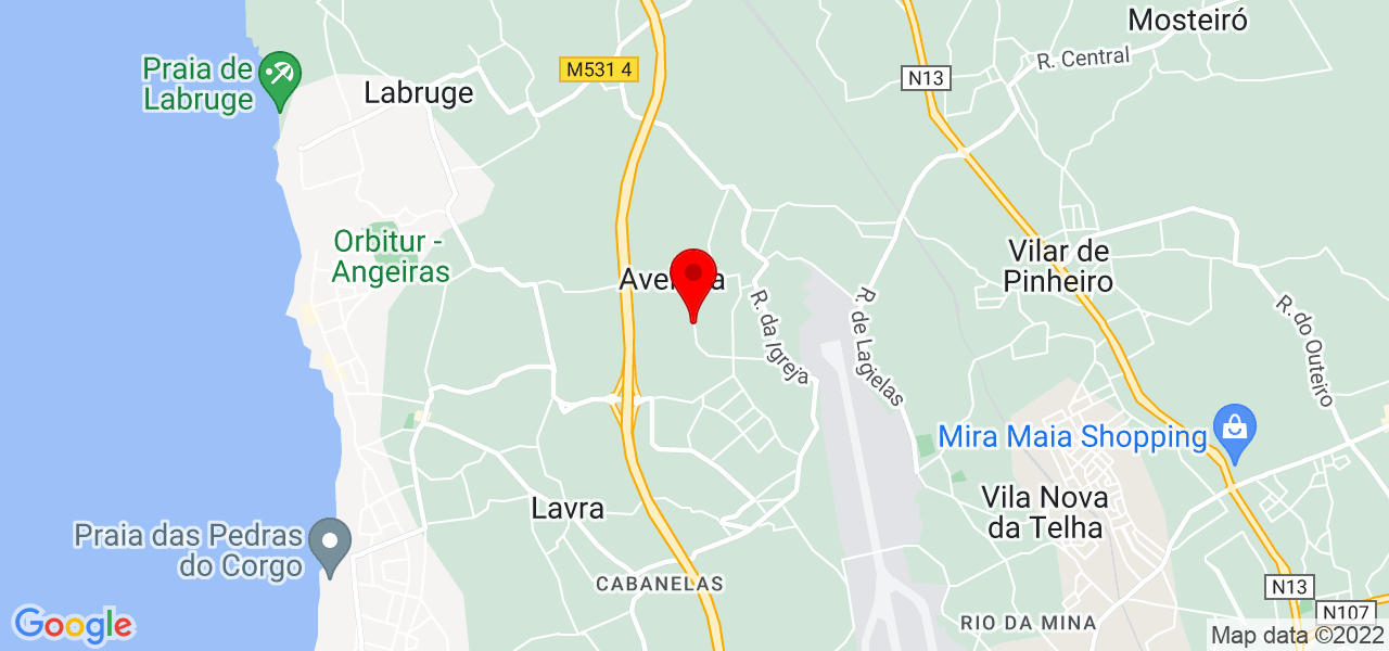 Nuno silva - Porto - Vila do Conde - Mapa