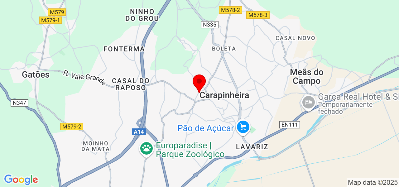 Trabalhos do Zé - Coimbra - Montemor-o-Velho - Map