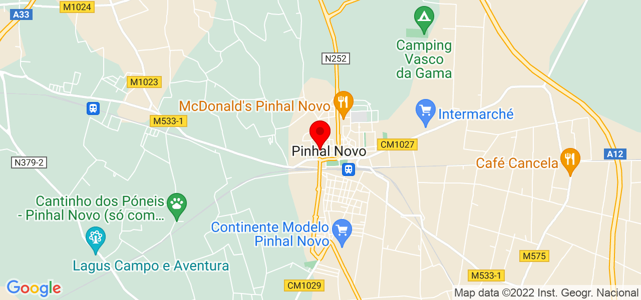 Silva Cleaning - Setúbal - Palmela - Mapa