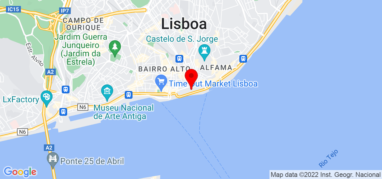 Taimara Netto - Lisboa - Lisboa - Mapa