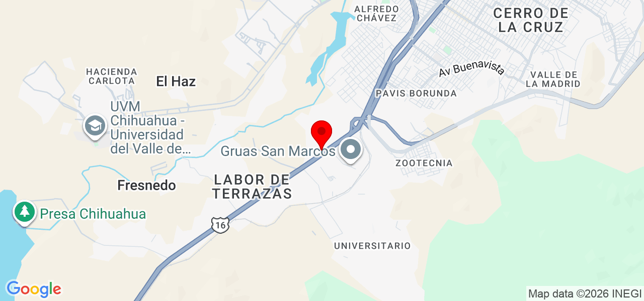 Diana Velazquez - Chihuahua - Chihuahua - Mapa