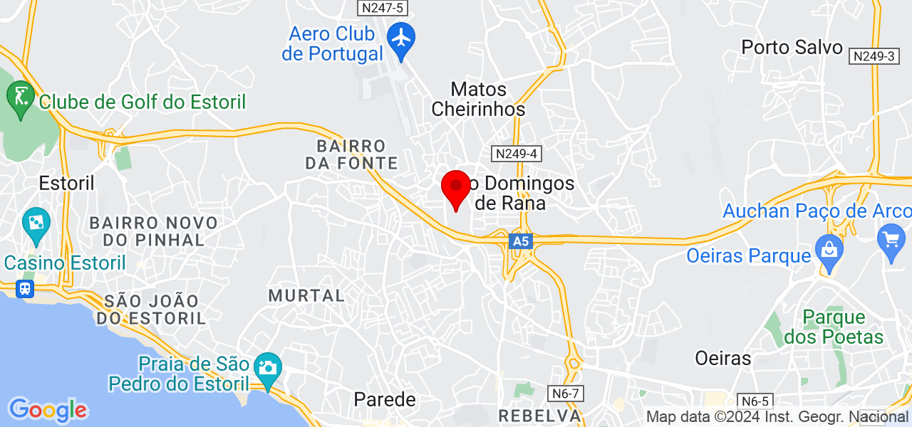 Lindorfa Gomes da Silva - Lisboa - Cascais - Map