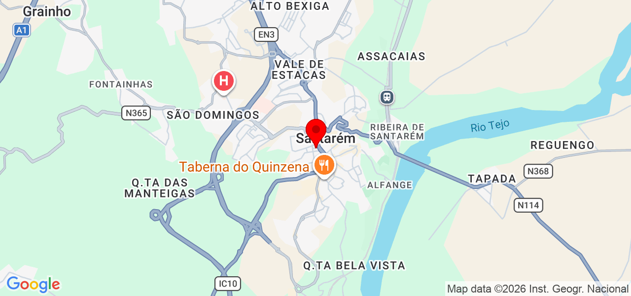 Pedro Parrini e Karoliny Amorim - Santarém - Santarém - Karte