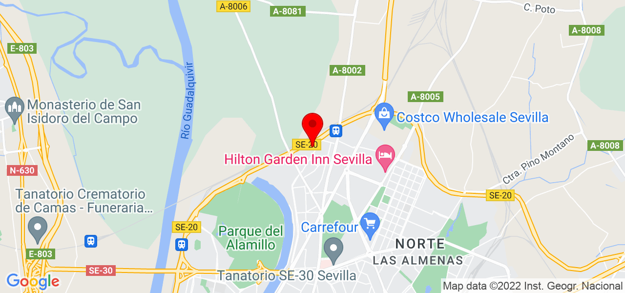 Laura Moreno - Andalucía - Sevilla - Maps