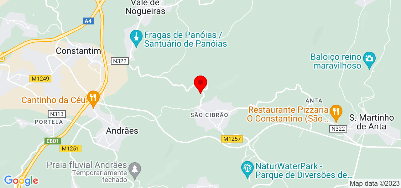 Marisa - Vila Real - Vila Real - Mapa