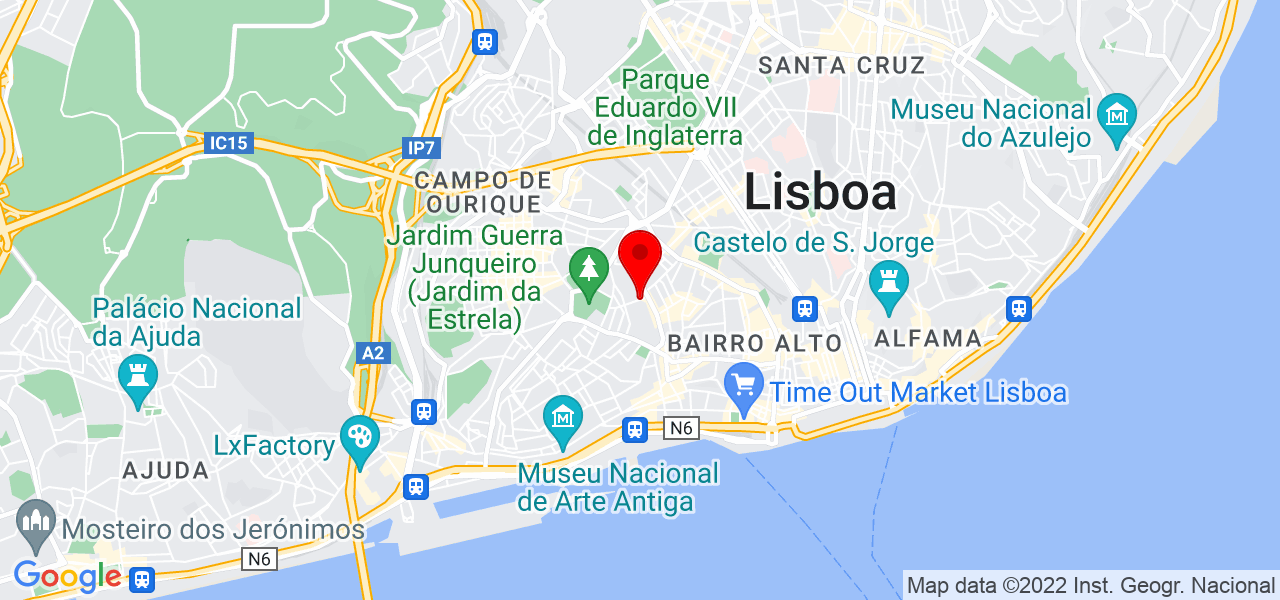 Jos&eacute; Alexandre - Lisboa - Lisboa - Mapa
