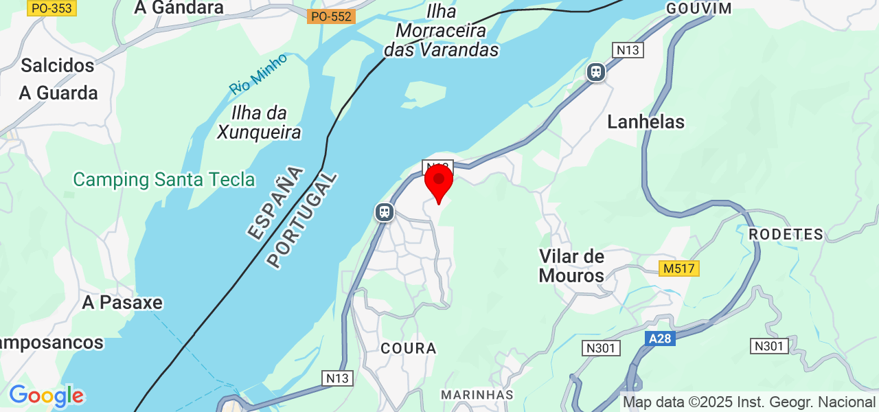 Vanessa Costa - Viana do Castelo - Caminha - Mapa