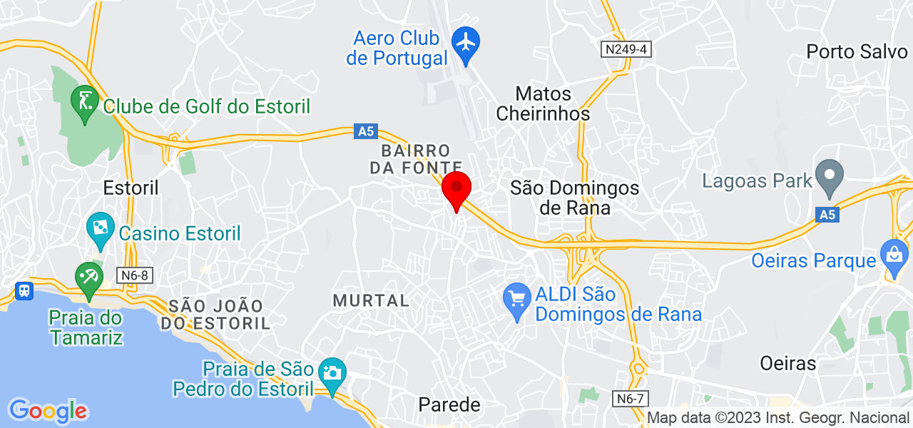 Ana - Lisboa - Cascais - Mapa