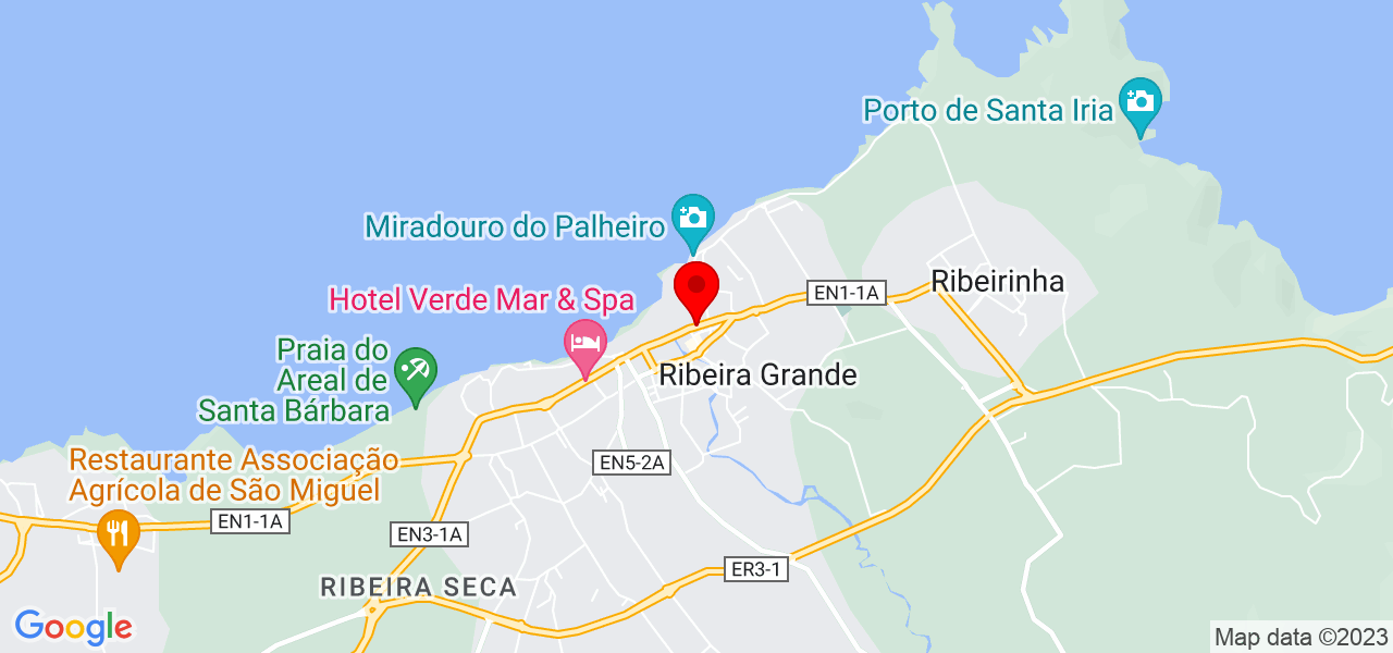 Edsana Mendes - Açores - Ribeira Grande - Map