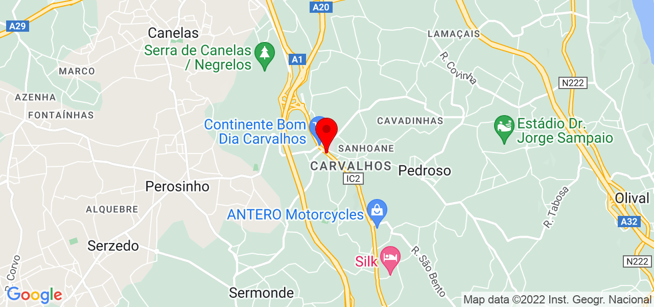 Clinica dentária dentistip em pedroso rua das mestras - Porto - Vila Nova de Gaia - Karte