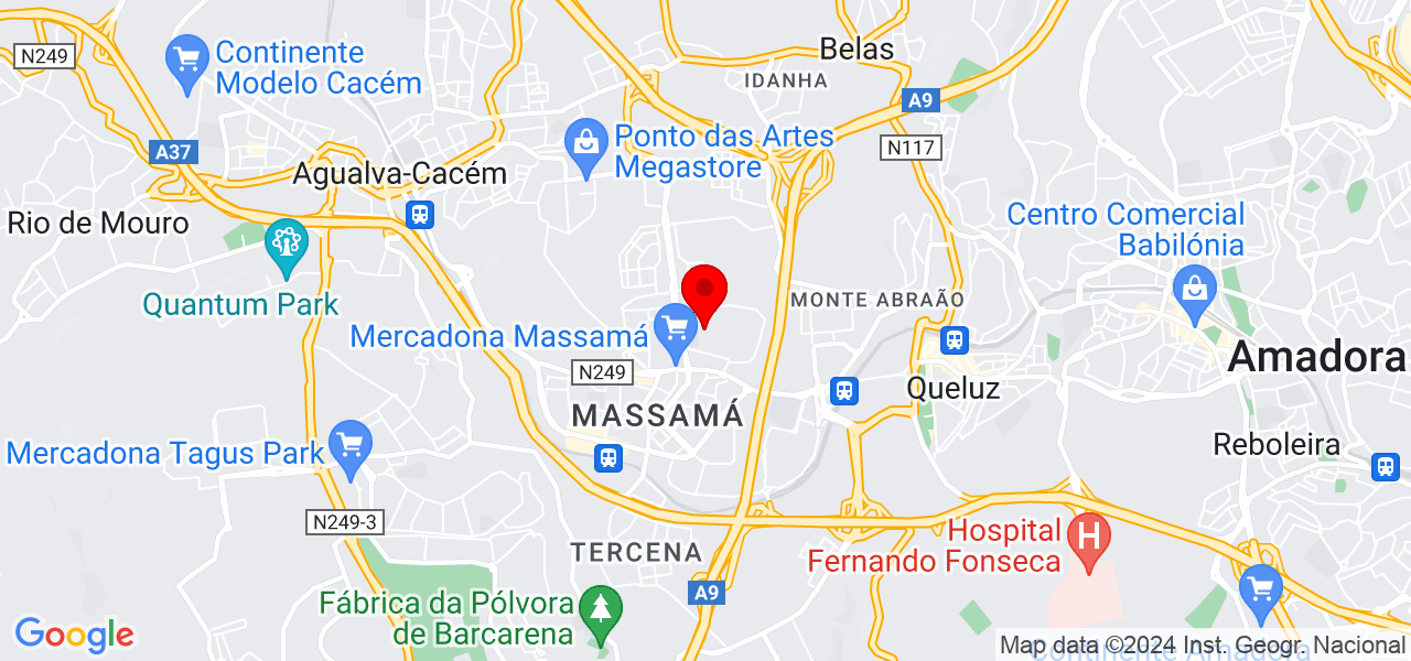 Mariana - Lisboa - Sintra - Mapa