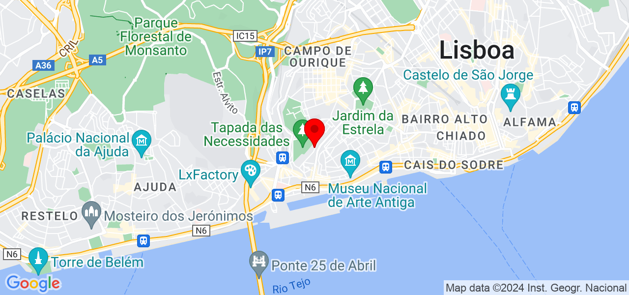 Thamires Duarte - Lisboa - Lisboa - Mapa